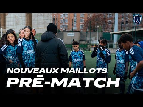 Nos jeunes ont réalisés les nouveaux maillots pré-match !