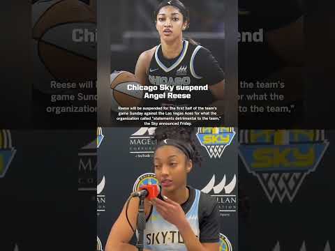 Angel Reese responded to her suspension by saying her language was 'taken out of context'