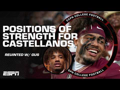 Tommy Castellanos reunited with Gus Malzahn in Tallahassee 🤝 | ACC Huddle