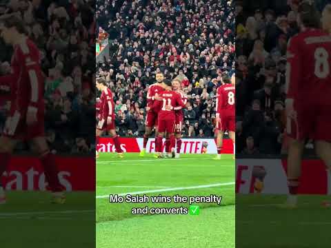 Mo Salah scoring at Anfield hits different ❤️