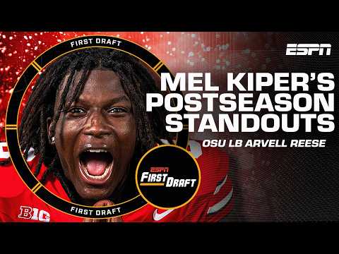⭐️Mel Kiper's ELITE PROSPECTS playing in College Football Postseason! w/Field Yates⭐️ | First Draft🏈