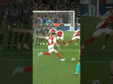 THAT DECLAN RICE FREE KICK VS REAL MADRID