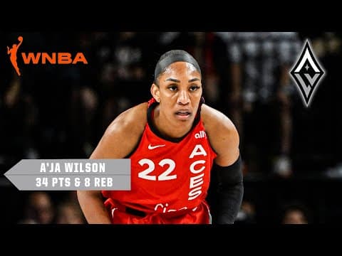 A’ja Wilson GOES OFF AGAIN 😤 Drops 34 PTS vs. Wings to lead Aces to 7th straight win | WNBA on ESPN