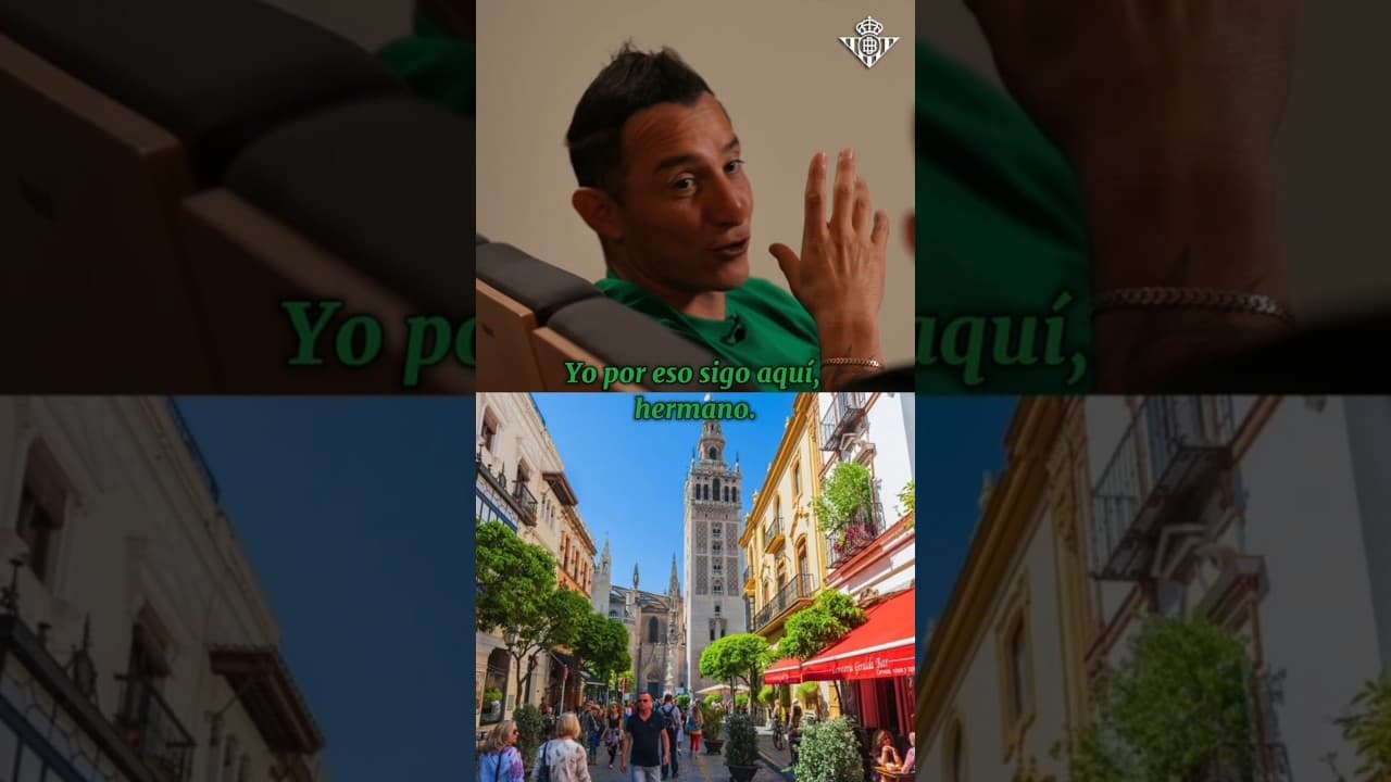 Esto es lo que hace especial a Sevilla según Guardado 🥹📍