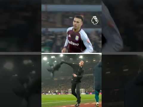 Unai Emery THROWS Coat In Celebration 😳