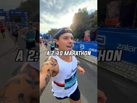 How I Ran a 2:40 Marathon on Just 40 MILES a Week