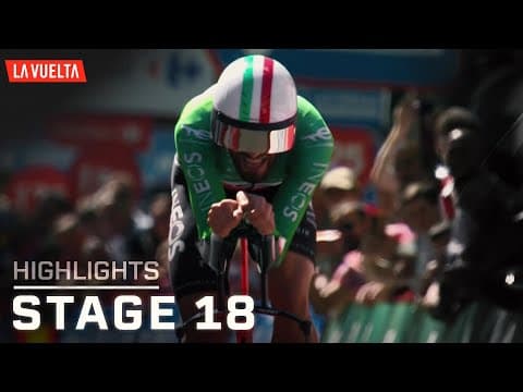 'INSANE!' Filippo Ganna's epic time trial in Stage 18 of Vuelta a España | Cycling on NBC Sports