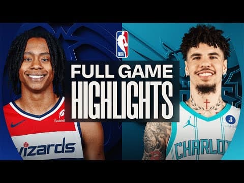 WIZARDS at HORNETS | FULL GAME HIGHLIGHTS | January 24, 2026