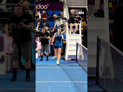 Brilliant from Rybakina 💫Elena Rybakina wins her first match since the AO Final in straight sets!