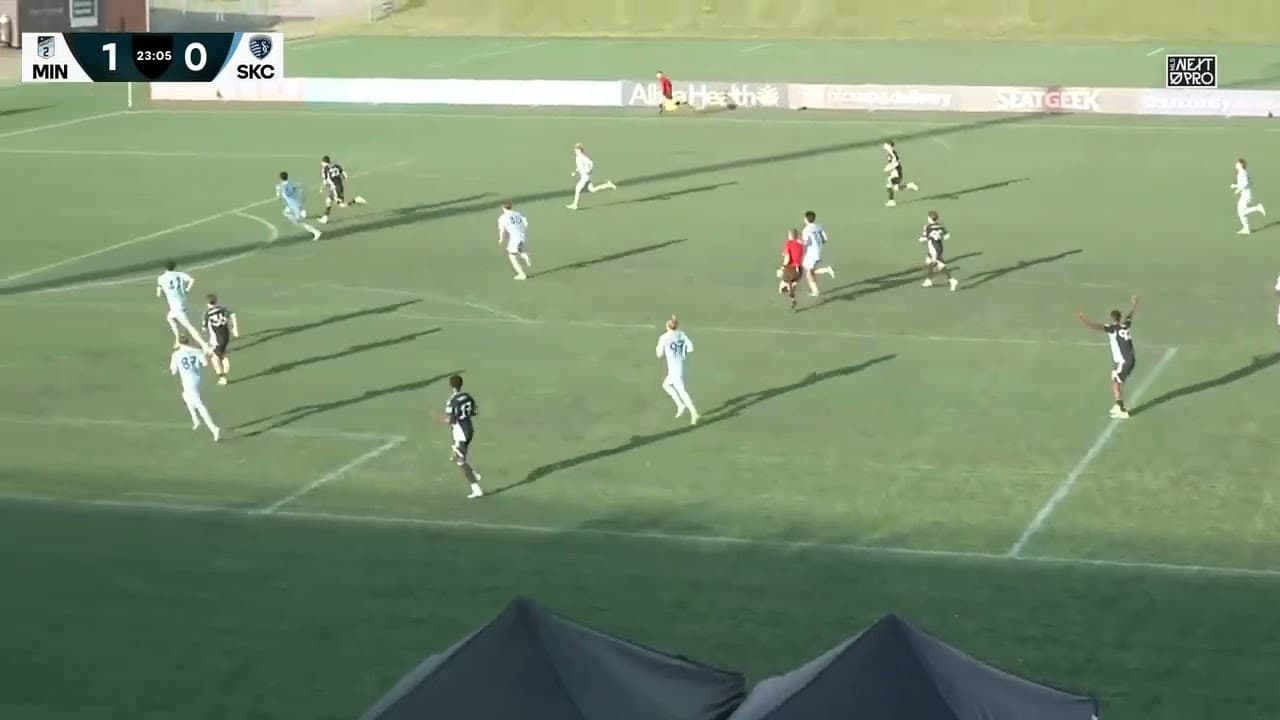 MNUFC2 GOAL: Marcus Caldeira Brace against Sporting KC II