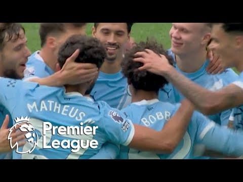 Maxime Esteve's second own goal gives Manchester City 3-1 lead | Premier League | NBC Sports