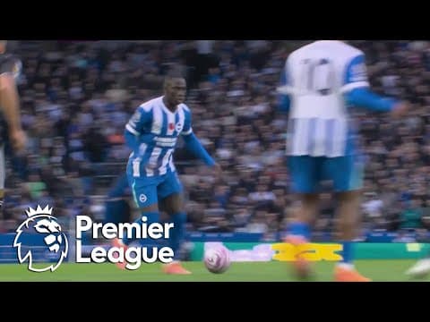 Danny Welbeck slots home Brighton's go-ahead goal against Leeds | Premier League | NBC Sports