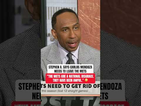 Stephen A. says the Mets need a new voice 😳