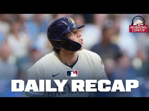 The Brewers walk it off for their 10th STRAIGHT win! | Morning Lineup (MLB Daily Recap)