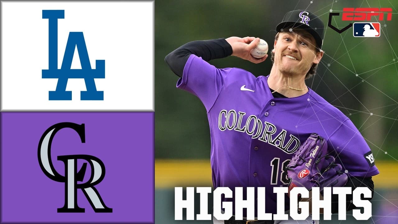 Los Angeles Dodgers vs. Colorado Rockies | Full Game Highlights | ESPN MLB