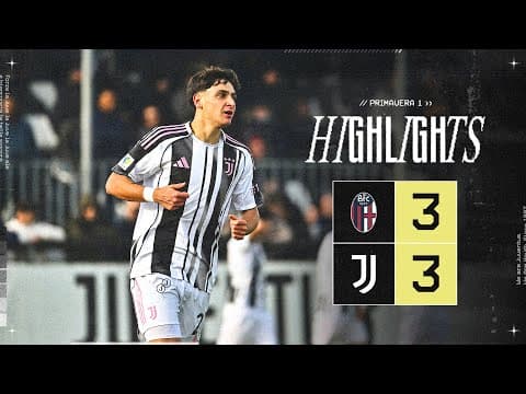 Bologna 3-3 Juventus U20 | Primavera 1 | Matchday 23