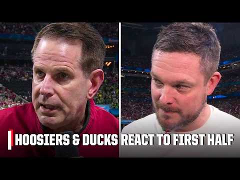 Curt Cignetti & Dan Lanning react to Peach Bowl first half blowout | ESPN College Football