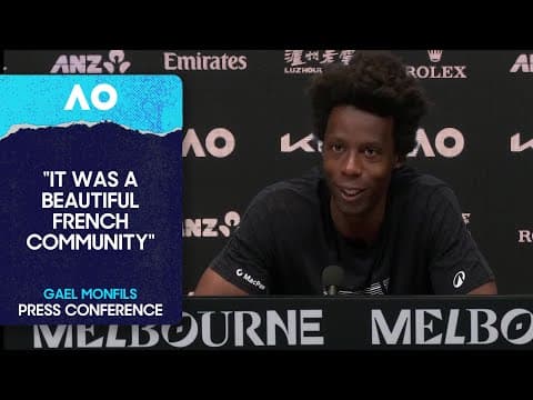 Gael Monfils Press Conference | Australian Open 2026 First Round