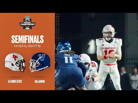 Illinois State vs. Villanova: 2025 FCS semifinal highlights