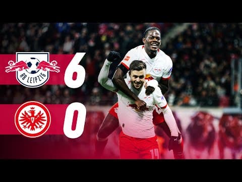 Yan Diomande Hattrick! Goal fest at home! | RB Leipzig - Eintracht Frankfurt | Bundesliga Highlights