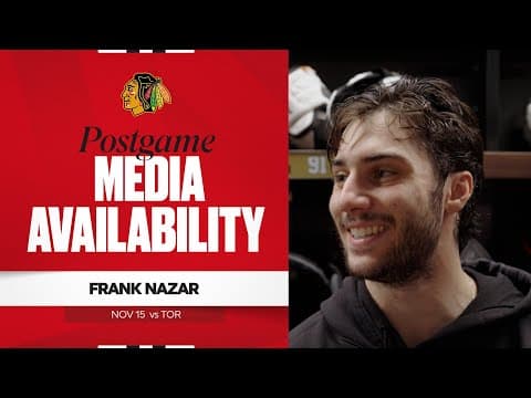 "We can do anything we put our minds to." | Frank Nazar Postgame 11.15.25