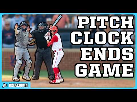 NC State is eliminated on a pitch clock violation, a breakdown