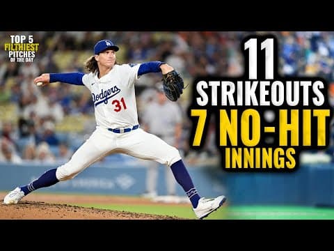 11 Strikeout Masterpiece from Tyler Glasnow!