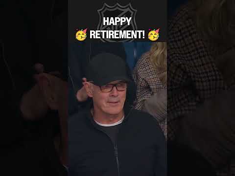 Hockey won't be the same without you! 🫡🥺