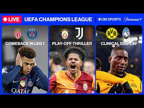 UEFA Champions League 24/7 ⭐ | Playoffs: Galatasaray, PSG & MORE | Saturday 2/21 | CBS Sports Golazo