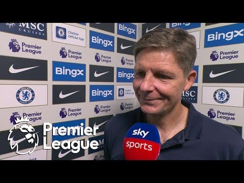 Oliver Glasner: Palace's draw v. Chelsea a ‘good start’ to the season | Premier League | NBC Sports