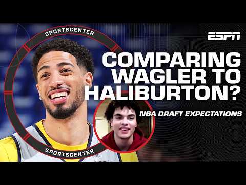 Projected NBA lottery pick Keaton Wagler talks Illinois, player comp & more! | SportsCenter