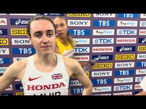 Laura Muir after tough 8th place finish in World Athletics Championships 1500m heat 