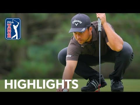 Xander Schauffele shoots 7-under 64 | Round 4 highlights | Baycurrent | 2025