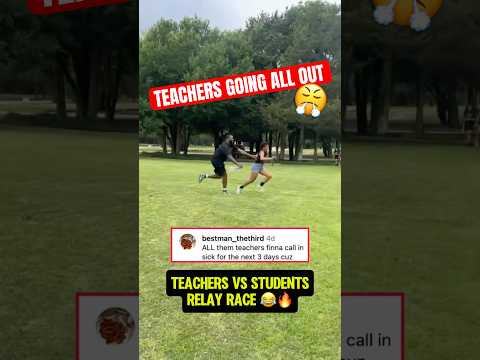 Teachers were MOVING 😂😂