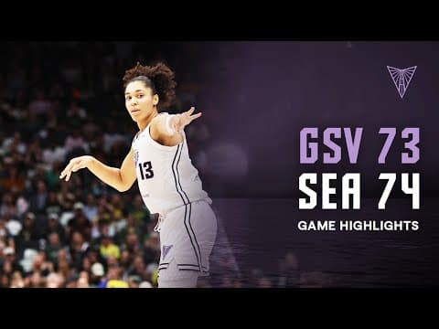 Golden State Valkyries at Seattle Sotrm GAME HIGHLIGHTS | September 9, 2025