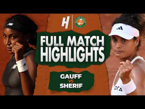 Coco Gauff vs Maiar Sherif - FULL Match Highlights | Roland Garros 2026
