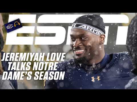 Jeremiyah Love explains how Notre Dame is closer than last season’s CFP finalist | SC with SVP