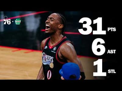 Tyrese Maxey Leads The Way in Victory