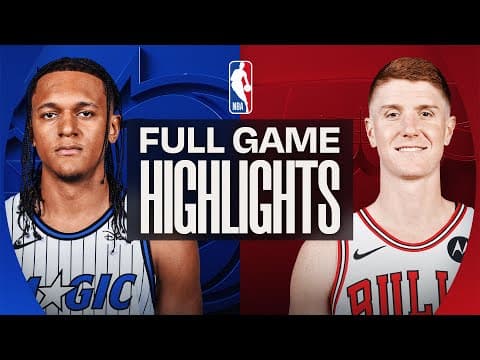 MAGIC at BULLS | FULL GAME HIGHLIGHTS | January 2, 2026