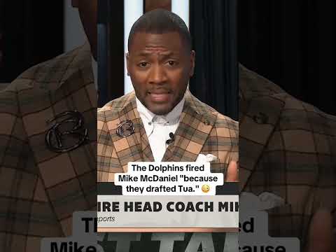 Ryan Clark reacts to the Dolphins firing Mike McDaniel