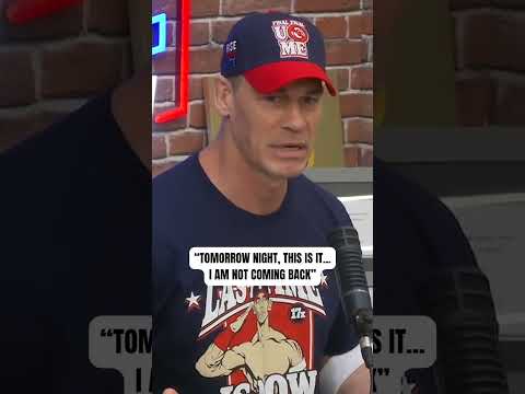 John Cena urges fans to get closure on his retirement