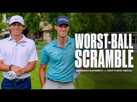 Worst-ball scramble challenge with PGA TOUR rookies | Episode 4 | Rocket Rookies Classic