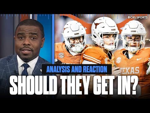 No. 16 Texas UPSETS No. 3 Texas A&M | Should Texas Make the CFP? | Game Recap