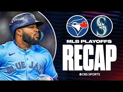 Guerrero Jr., Gimenez Go Deep as Blue Jays Even ALCS at 2-2 With 8-2 Win vs. Mariners | Game 3 Recap