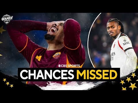 Roma and AC Milan share points after 1-1 draw