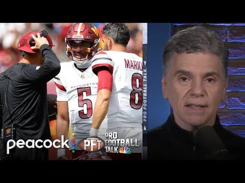 Raiders’ Pete Carroll prepares for Jayden Daniels, Marcus Mariota | Pro Football Talk | NFL on NBC