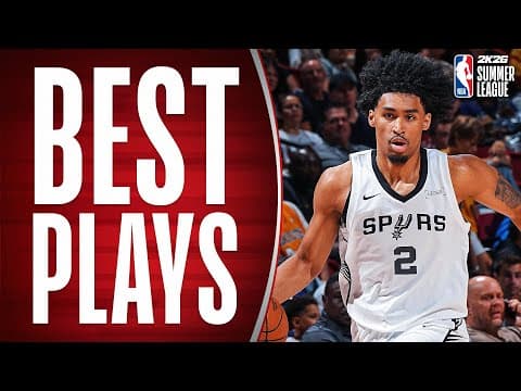 Dylan Harper’s BEST MOMENTS Of The NBA 2K26 Summer League!
