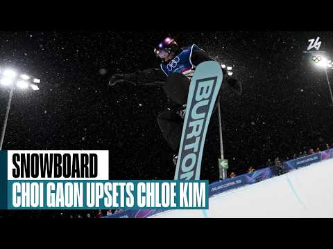 Gaon Choi claims gold, upsets Chloe Kim's 3-peat in halfpipe