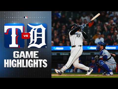 Rangers vs. Tigers Game Highlights (5/3/26) | MLB Highlights