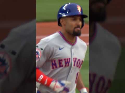 Marcus Semien CRUSHES one to left field 💥 #mlb #mets #baseball #sports #highlights #homerun
